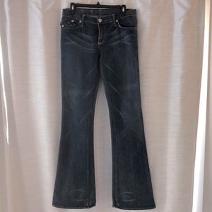 Vintage Rock and Republic Flare jeans. Dark wash.
